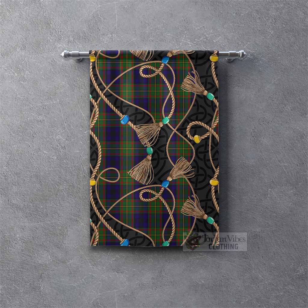 MacLeish (McLeish) Scottish Tartan Twisted Ropes Stylized Gonfalon Rectangle - Tartan Vibes Clothing