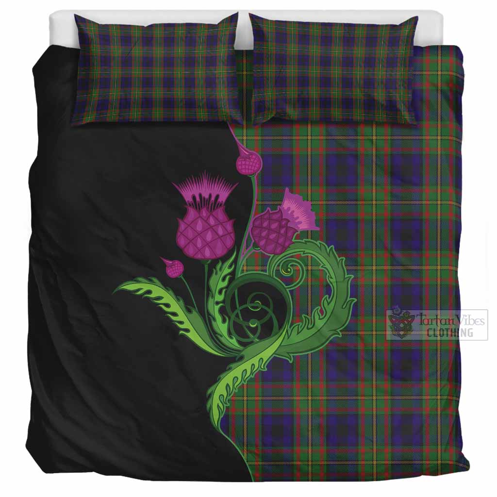 MacLeish (McLeish) Tartan Bedding Set Traditional Scottish Thistle UK Bedding Set UK Super King 104*94 inch - Tartan Vibes Clothing