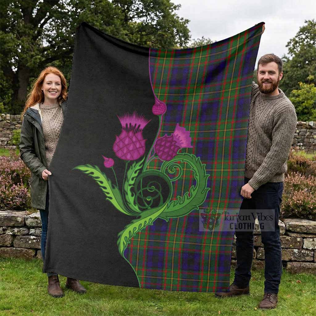 MacLeish (McLeish) Tartan Blanket Traditional Scottish Thistle - Tartan Vibes Clothing