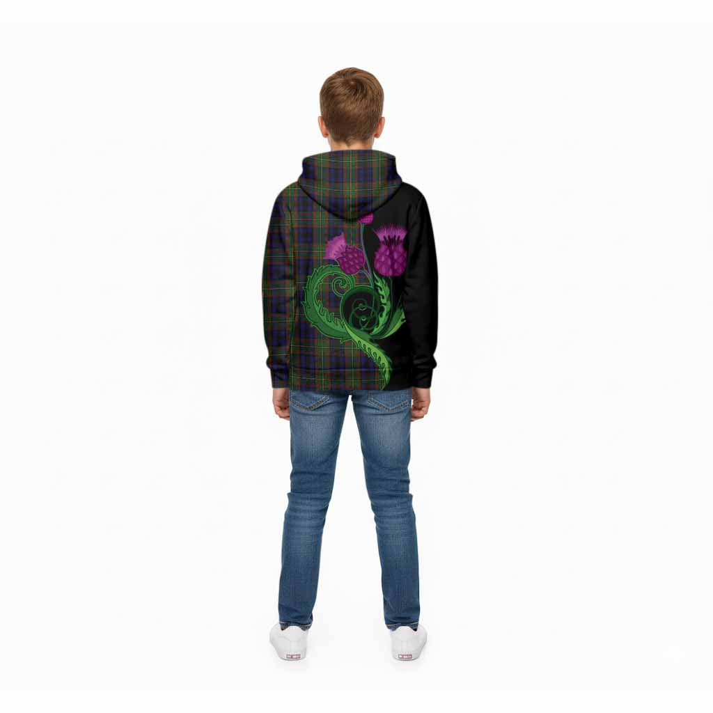 MacLeish (McLeish) Tartan Kid Hoodie Traditional Scottish Thistle