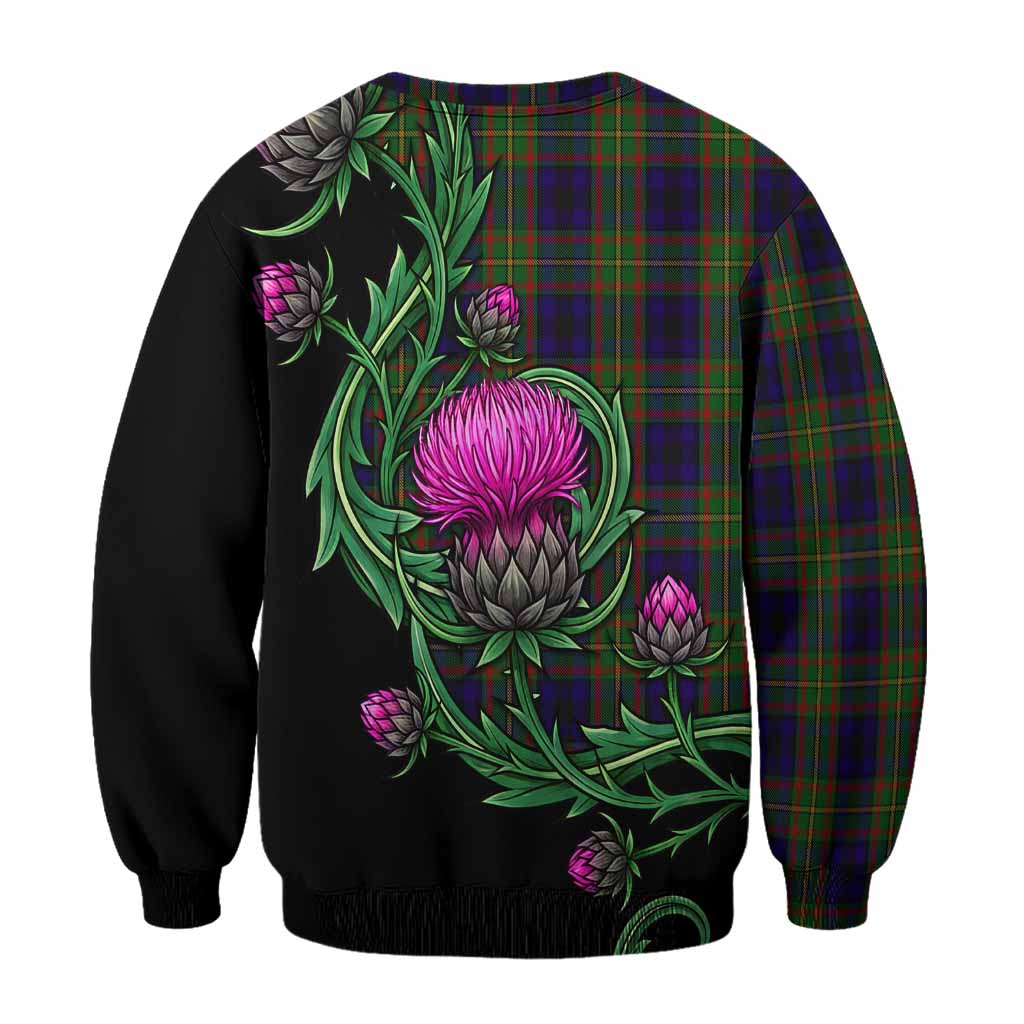 MacLeish (McLeish) Tartan Sweatshirt Resilient Scottish Thistle - Tartan Vibes Clothing