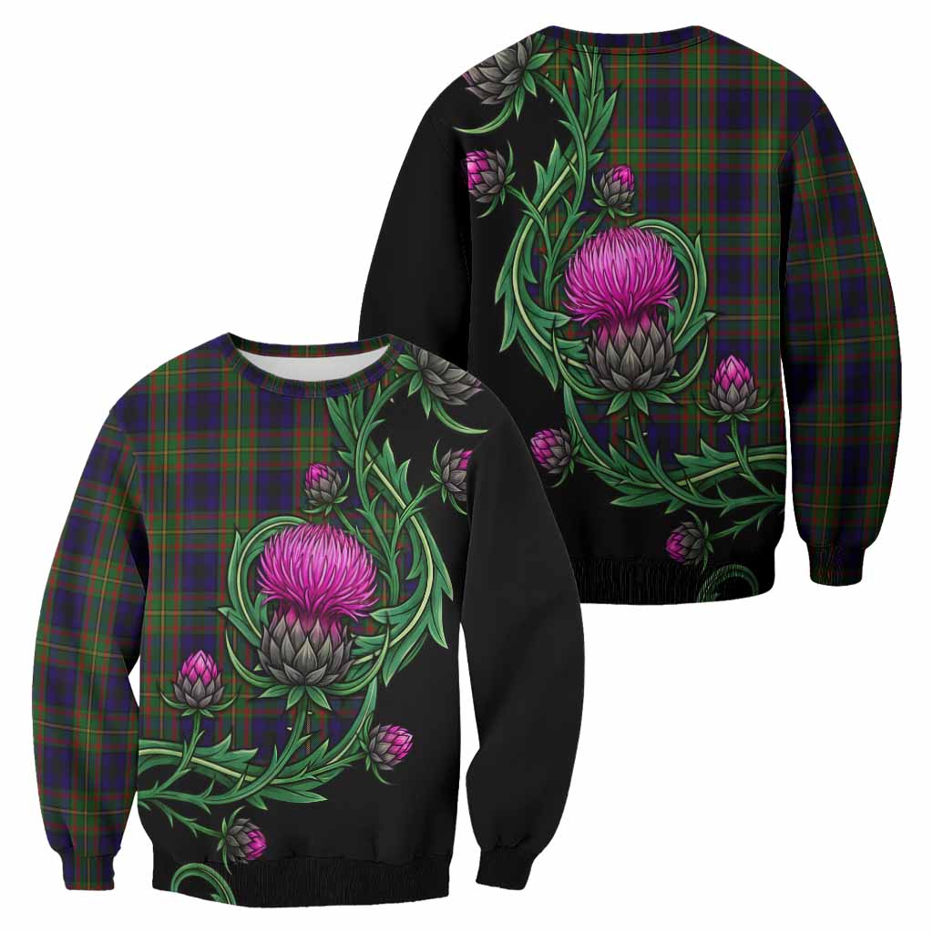 MacLeish (McLeish) Tartan Sweatshirt Resilient Scottish Thistle - Tartan Vibes Clothing