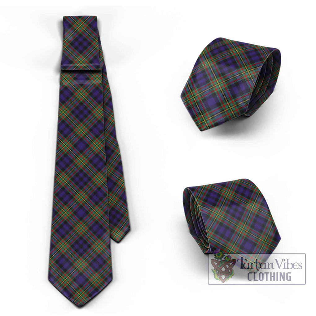 Tartan Vibes Clothing MacLellan Tartan Classic Necktie Cross Style