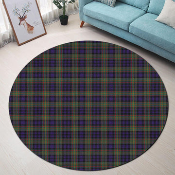 maclellan-tartan-round-rug