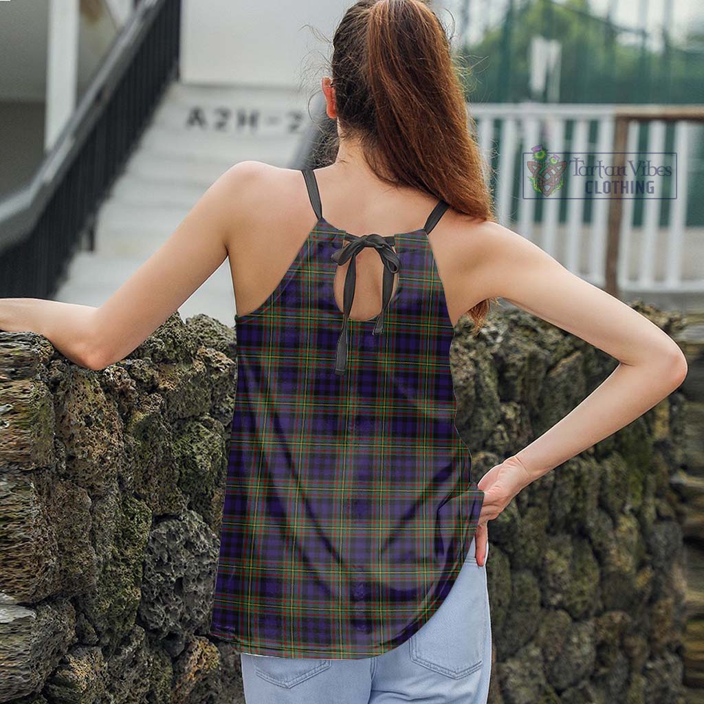 Tartan Vibes Clothing MacLellan Tartan Loose Halter Neck Camisole