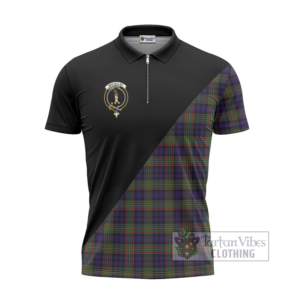 MacLellan Modern Tartan Crest T-shirt main image 1