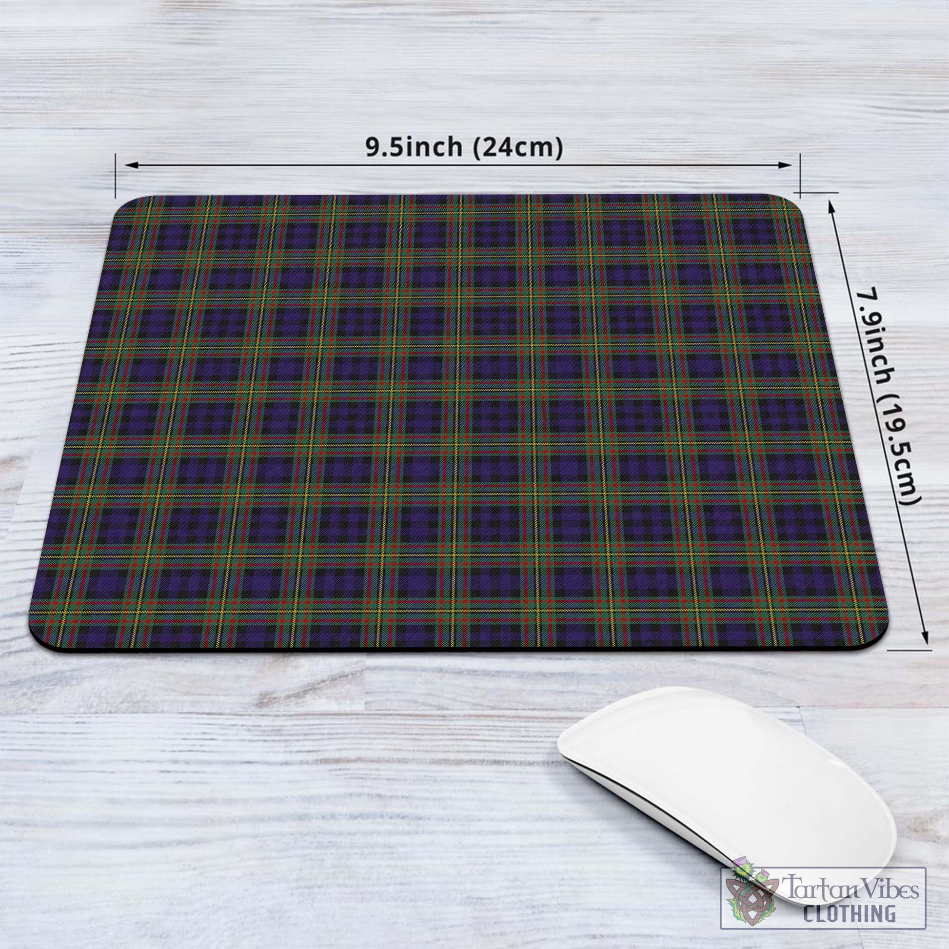 Tartan Vibes Clothing MacLellan Tartan Mouse Pad