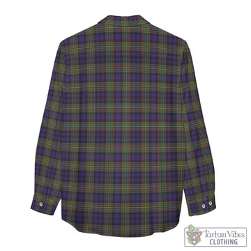 MacLellan (McLellan) Tartan Women's Casual Shirt with Family Crest