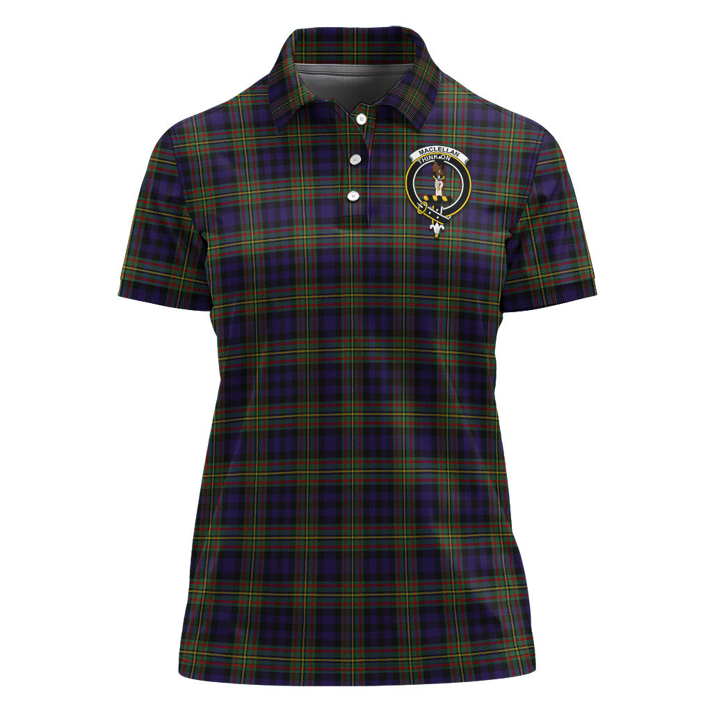 maclellan-tartan-polo-shirt-with-family-crest-for-women