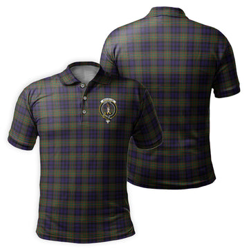 MacLellan Tartan Men's Polo Shirt with Family Crest