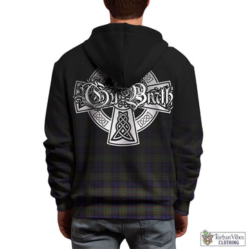 MacLellan (McLellan) Tartan Hoodie Featuring Alba Gu Brath Family Crest Celtic Inspired