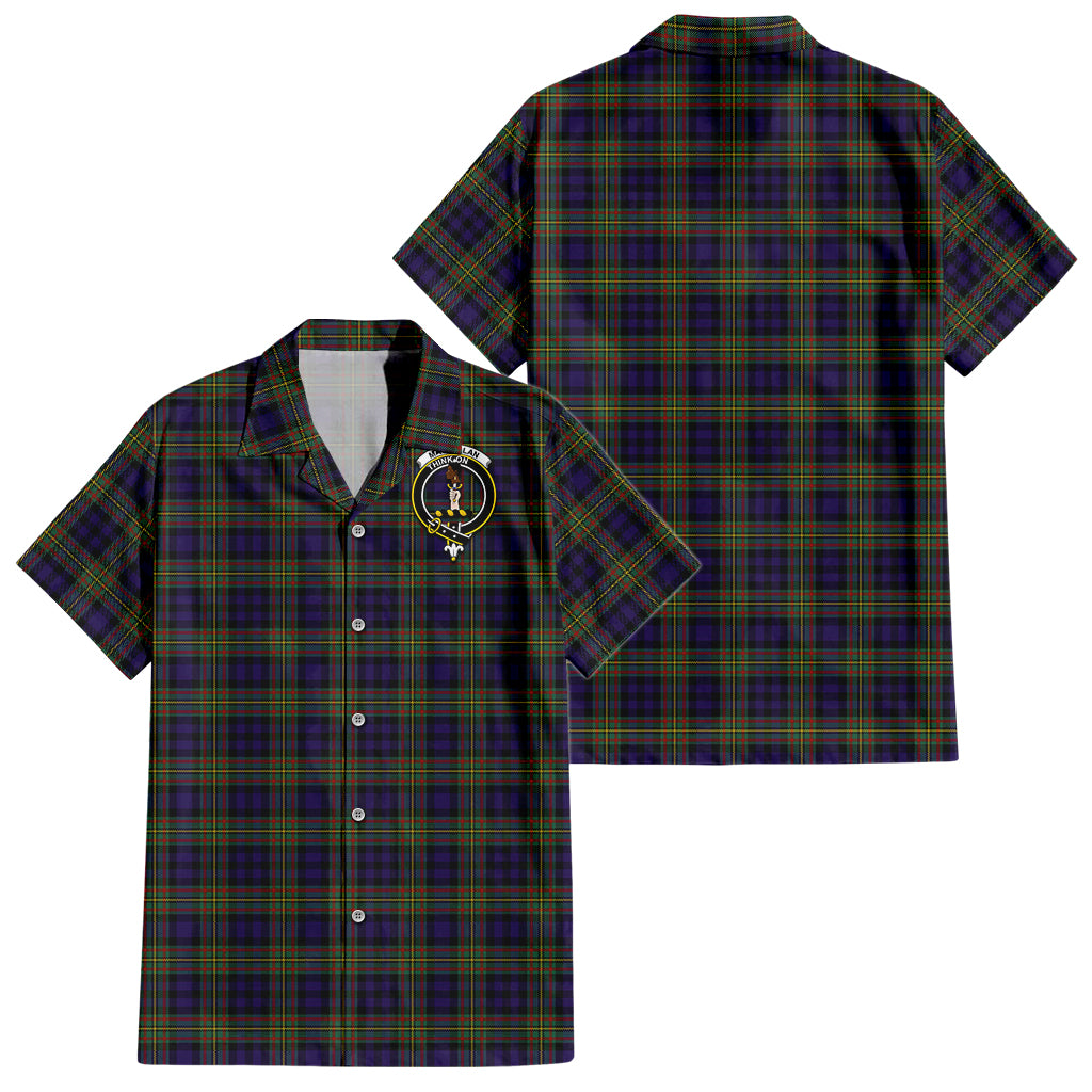 MacLellan (McLellan) Tartan Hawaiian Shirt with Family Crest - Tartan Vibes Clothing