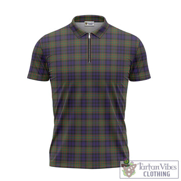 Tartan Vibes Clothing MacLellan Tartan Zipper Polo Shirt