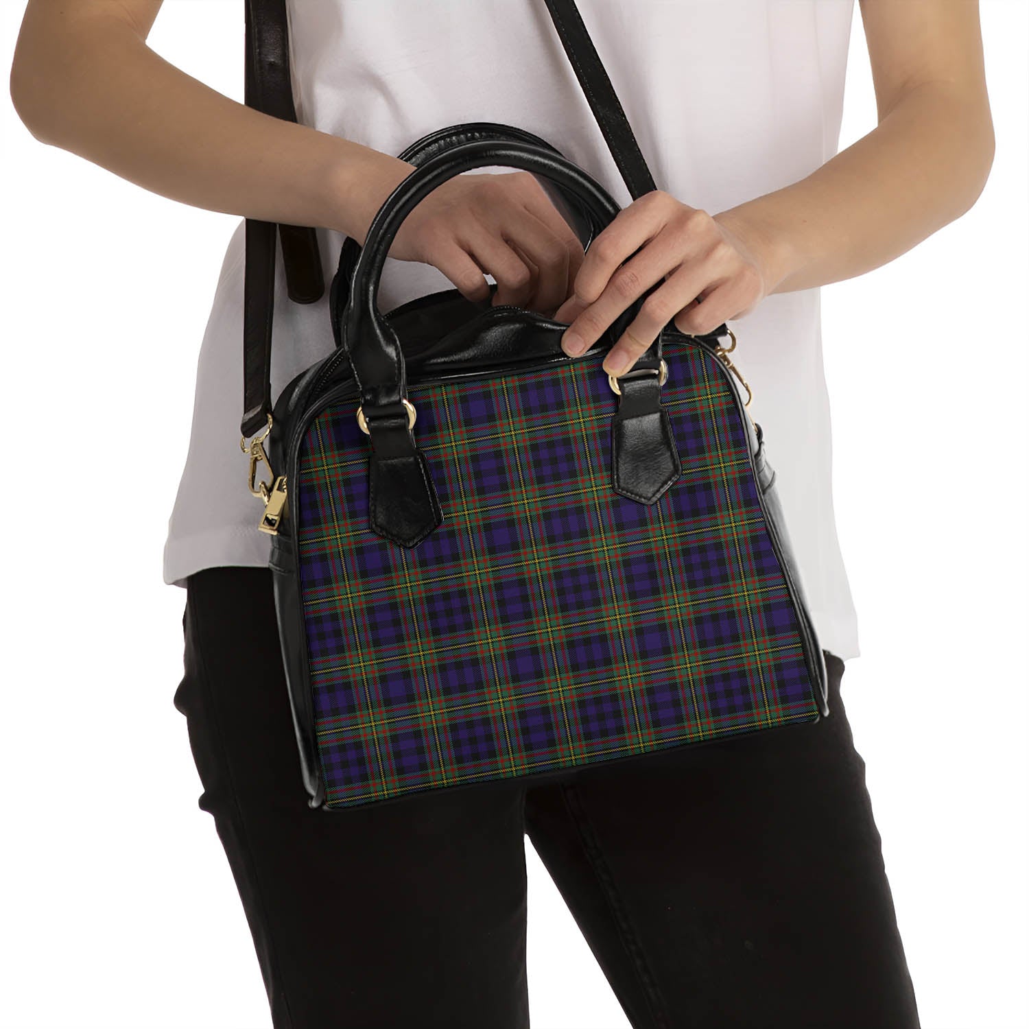 MacLellan Tartan Shoulder Handbags - Tartanvibesclothing