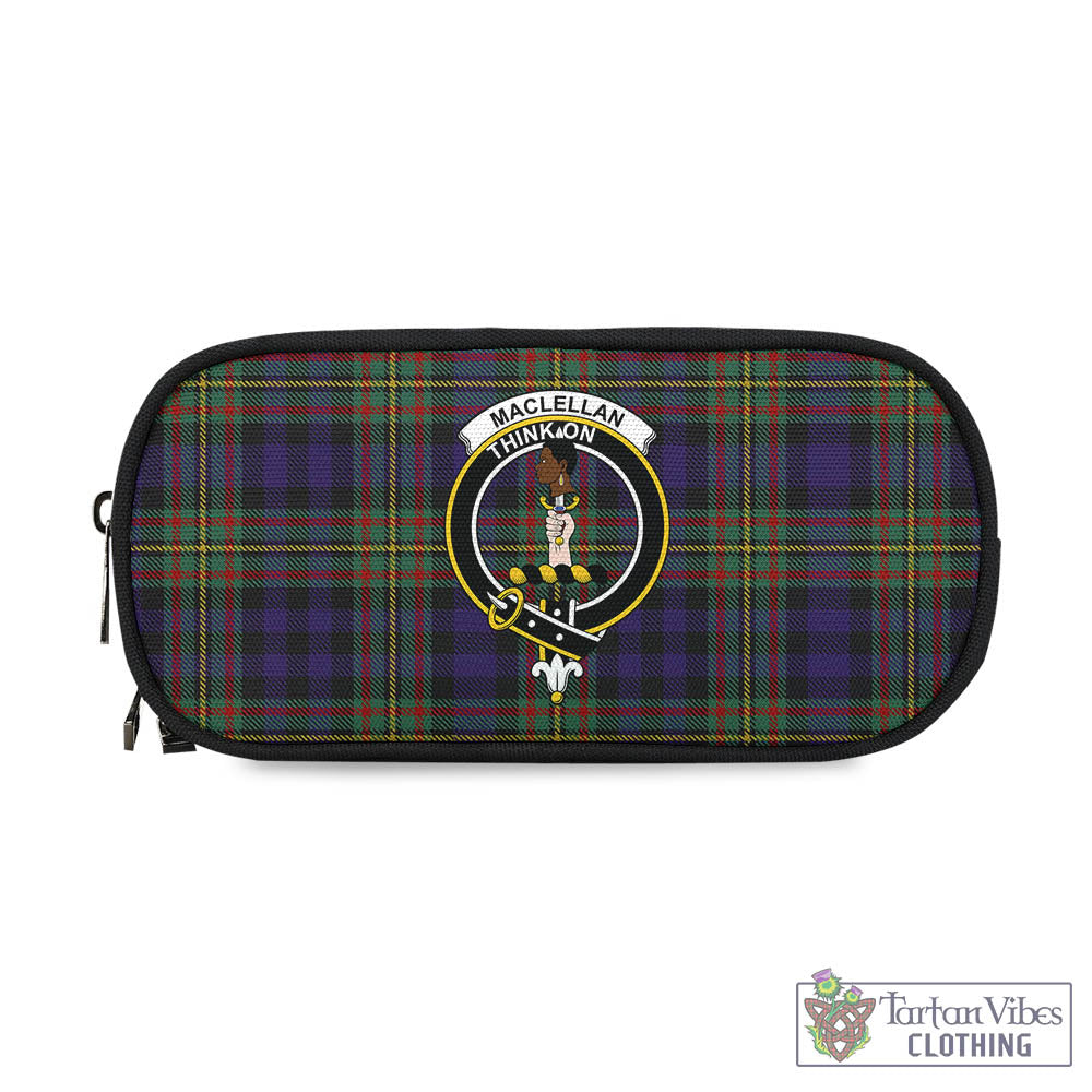 Tartan Vibes Clothing MacLellan Tartan Pen and Pencil Case with Family Crest