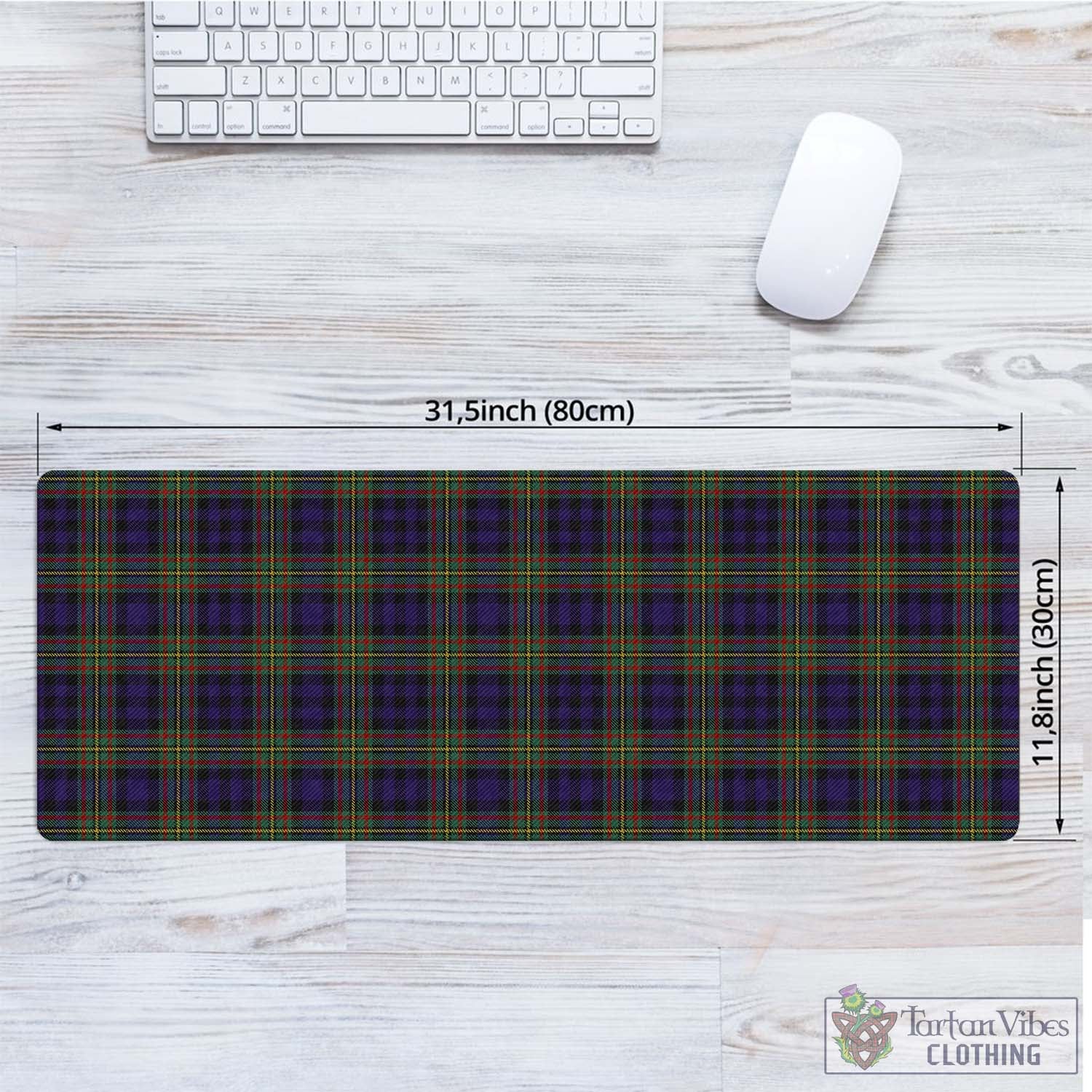 Tartan Vibes Clothing MacLellan Tartan Mouse Pad