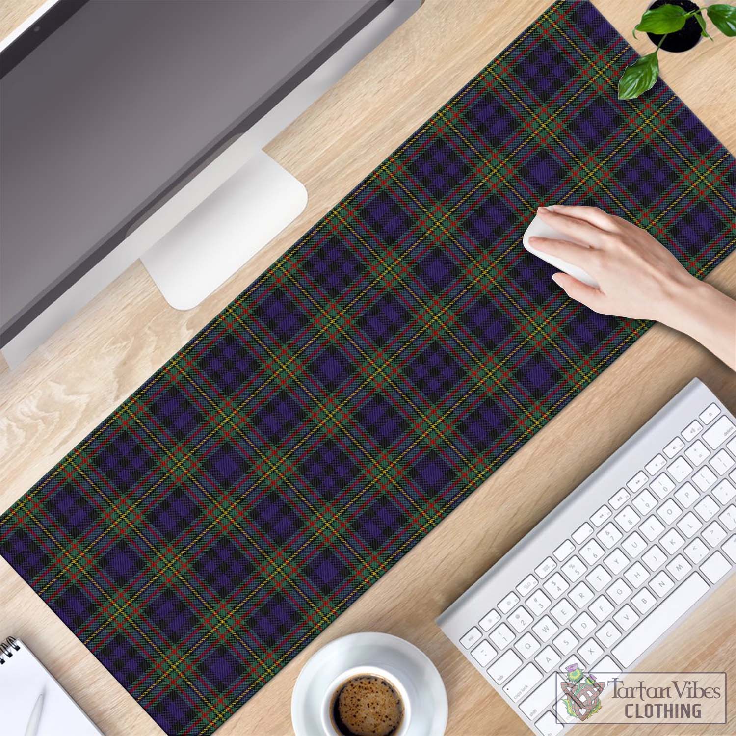 Tartan Vibes Clothing MacLellan Tartan Mouse Pad