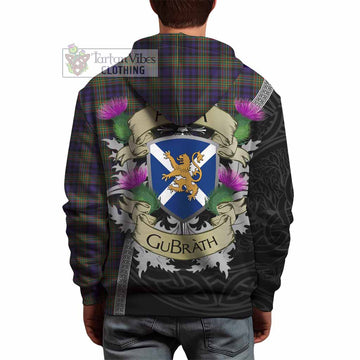 MacLellan (McLellan) Tartan Family Crest Hoodie Lion Rampant Royal Thistle Shield Celtic Inspired