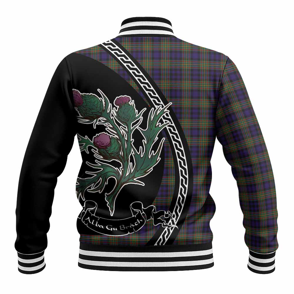 MacLellan (McLellan) Family Crest Tartan Baseball Jacket Alba Thistle Inspired - Tartan Vibes Clothing