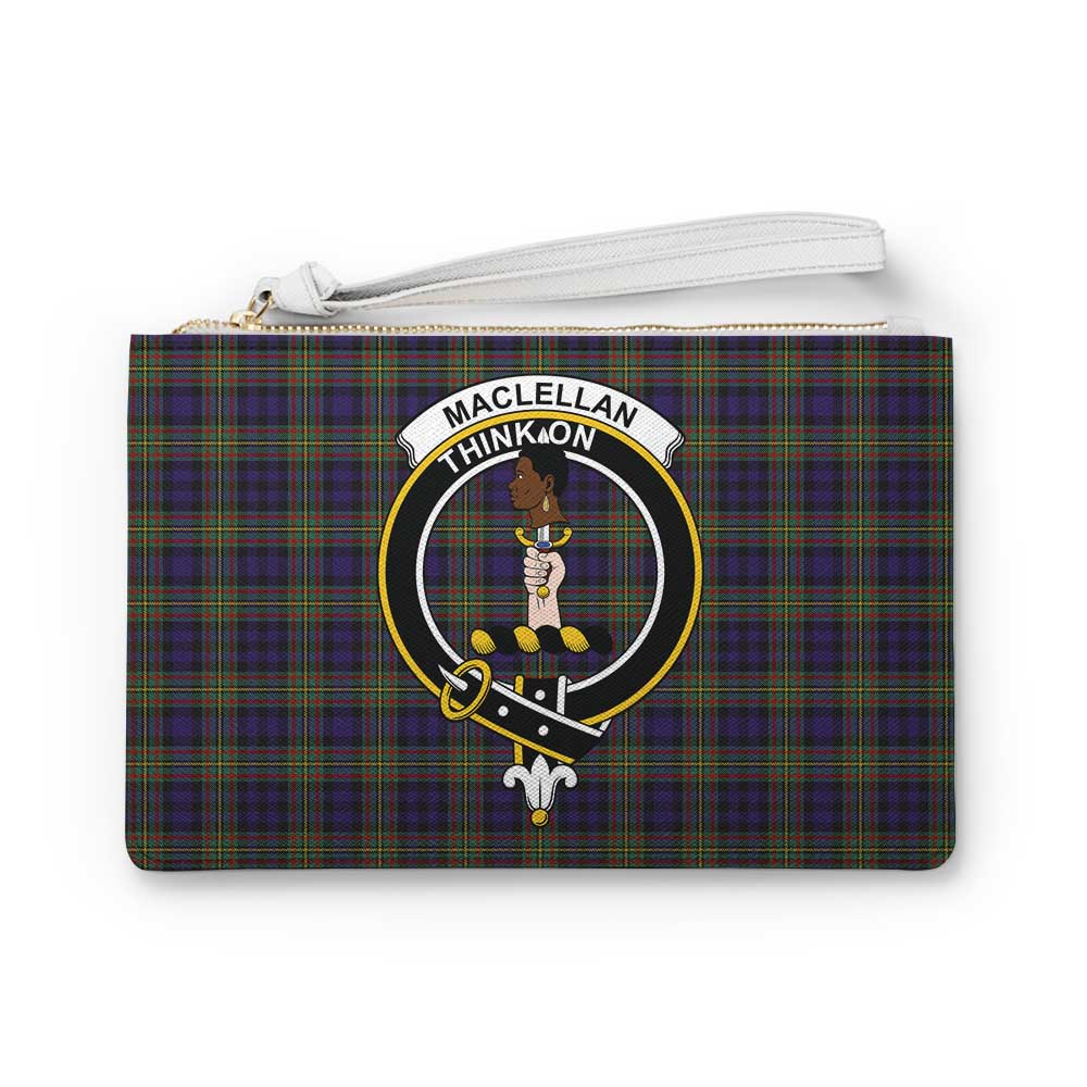 Tartan Vibes Clothing MacLellan (McLellan) Family Crest Tartan Clutch Bag