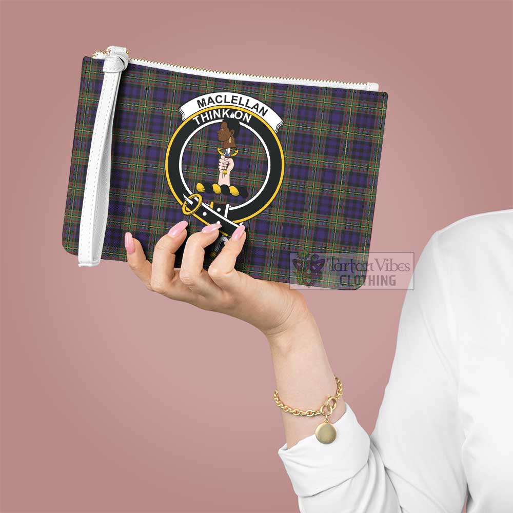 Tartan Vibes Clothing MacLellan (McLellan) Family Crest Tartan Clutch Bag