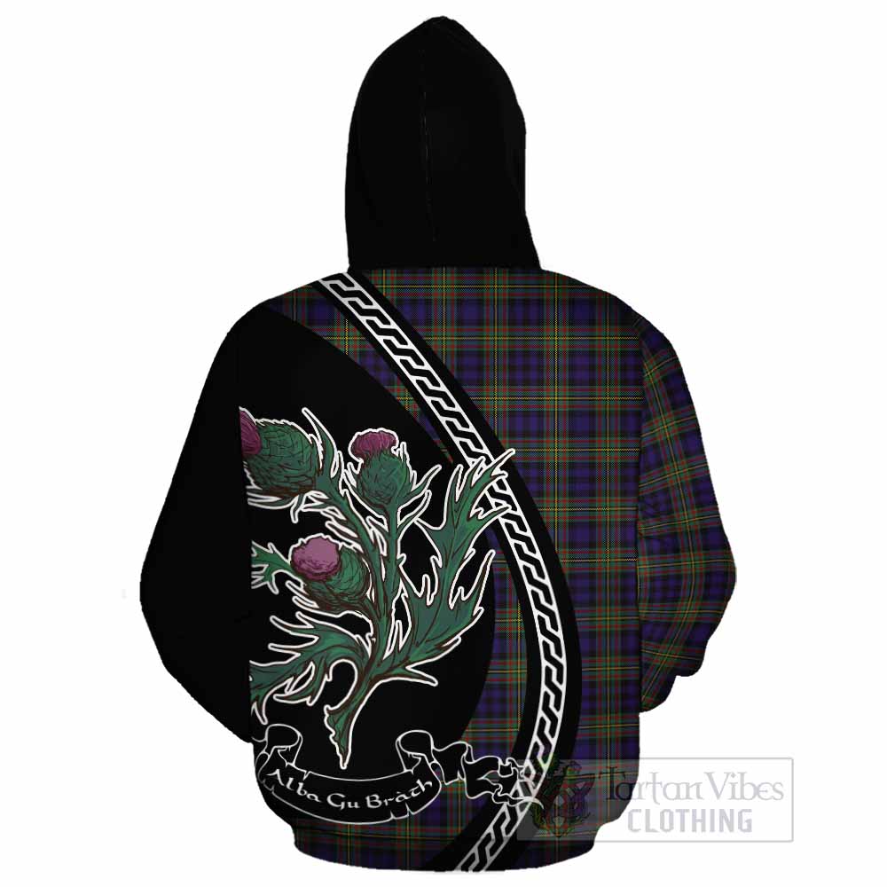 MacLellan (McLellan) Family Crest Tartan Cotton Hoodie Alba Thistle Inspired - Tartan Vibes Clothing