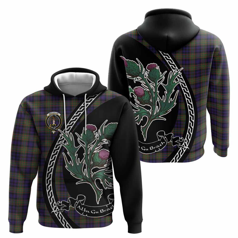 MacLellan (McLellan) Family Crest Tartan Hoodie Alba Thistle Inspired - Tartan Vibes Clothing