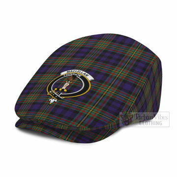 MacLellan (McLellan) Family Crest Tartan Jeff Cap, Tartan Flat Cap