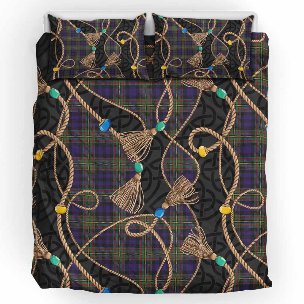 MacLellan (McLellan) Scottish Tartan Twisted Ropes Stylized Bedding Set UK Bedding Set UK King 91*87 inch - Tartan Vibes Clothing