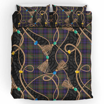MacLellan (McLellan) Scottish Tartan Twisted Ropes Stylized Bedding Set UK Bedding Set UK King 91*87 inch - Tartan Vibes Clothing