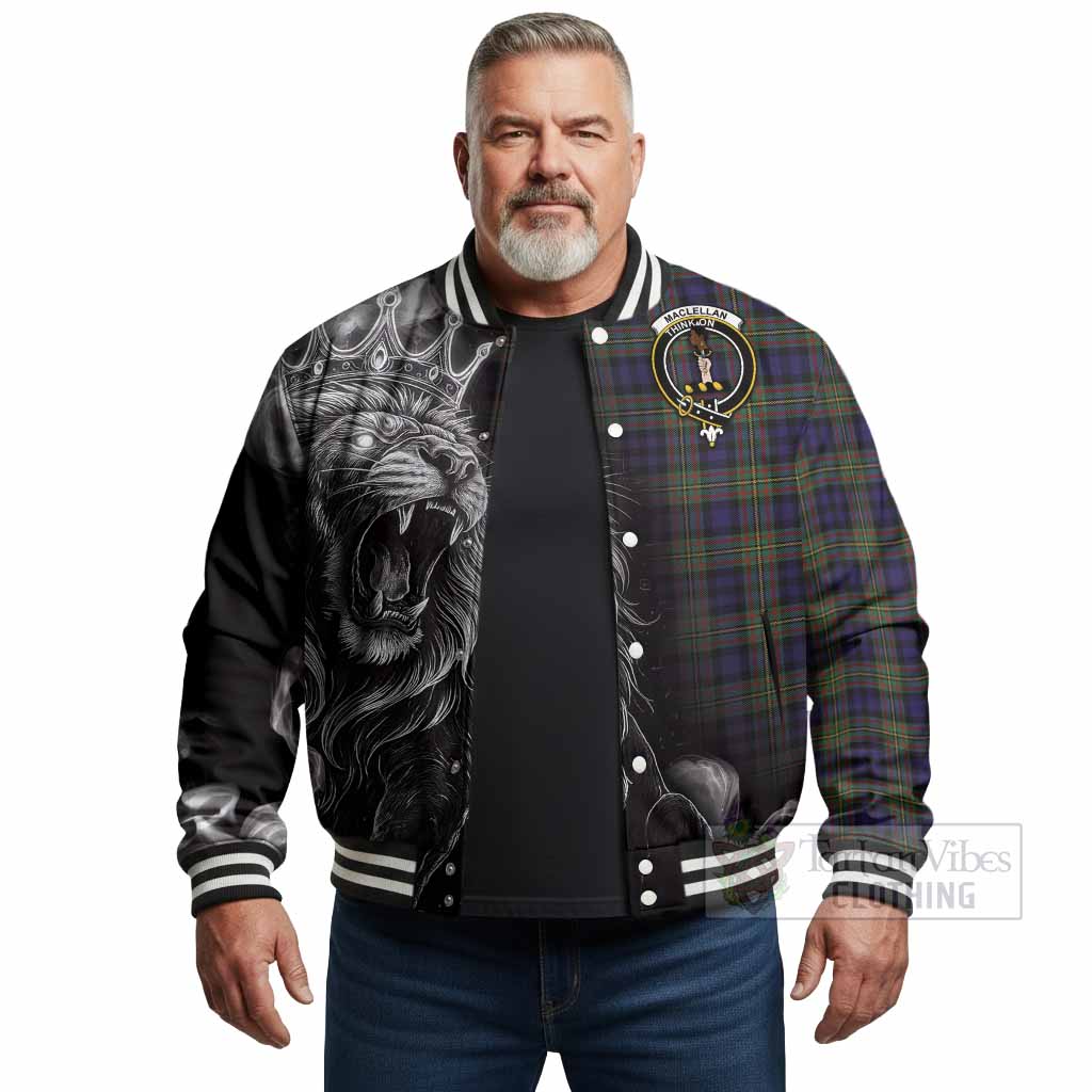 MacLellan (McLellan) Tartan Baseball Jacket Roaring Lion Heritage