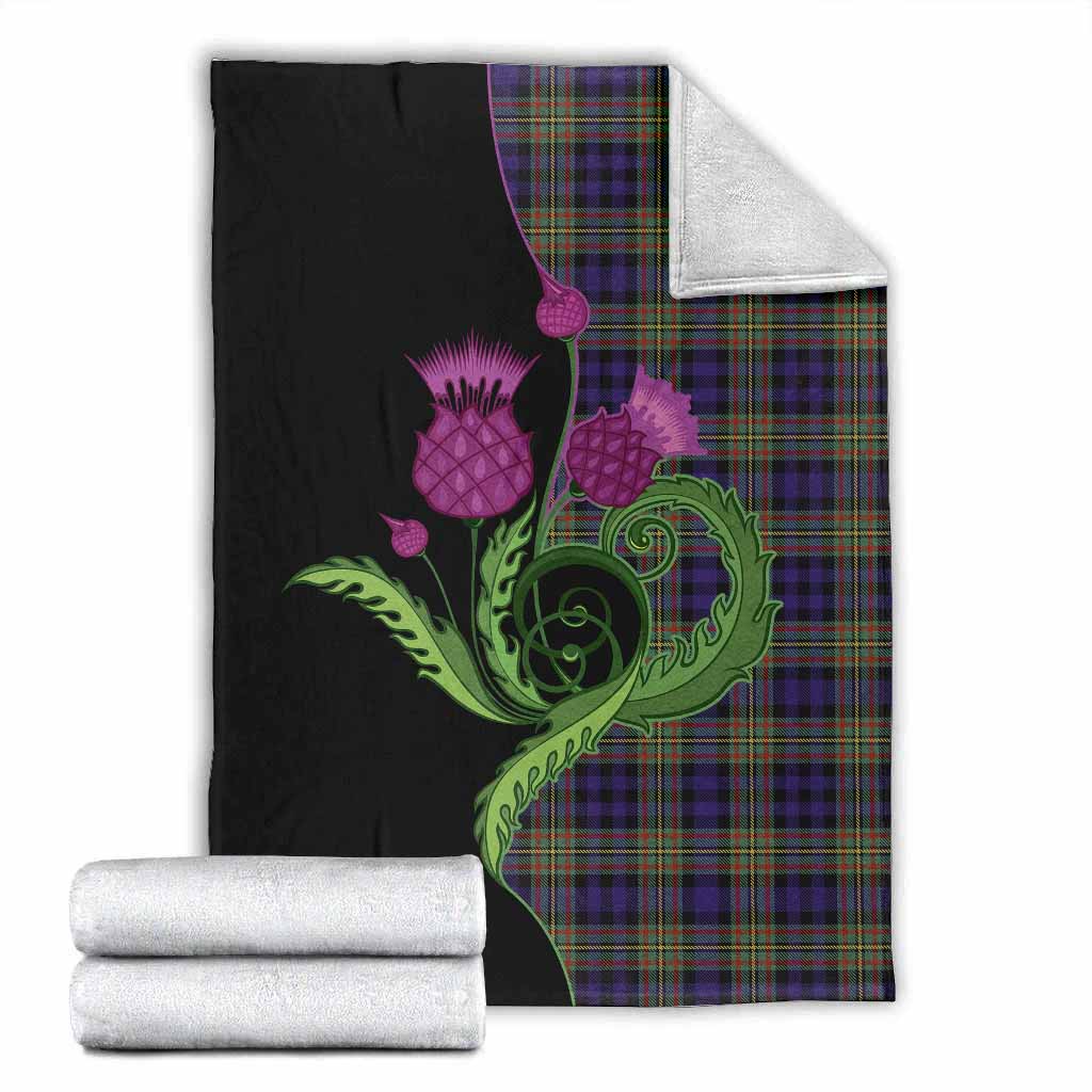 MacLellan (McLellan) Tartan Blanket Traditional Scottish Thistle X-Large 59 x 79 inches 150 x 200 cm - Tartan Vibes Clothing