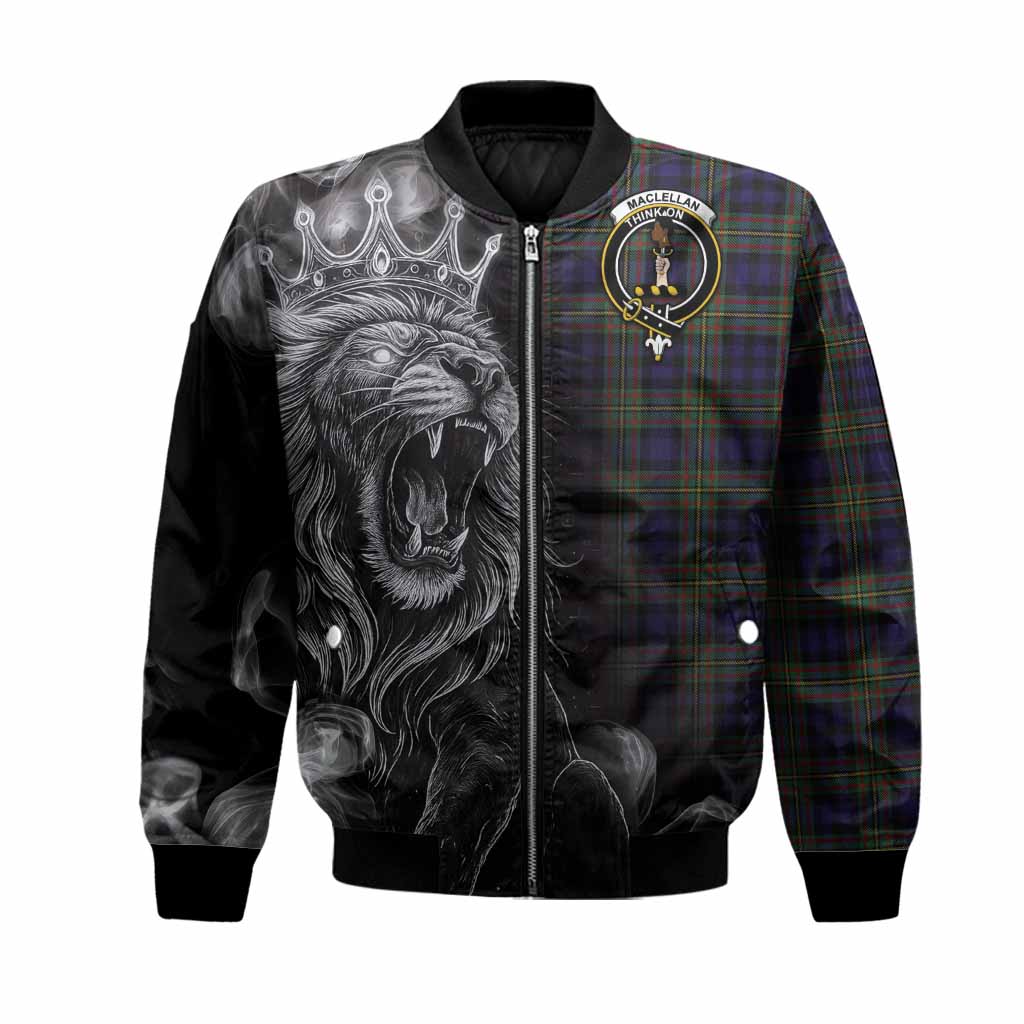 MacLellan (McLellan) Tartan Bomber Jacket Roaring Lion Heritage