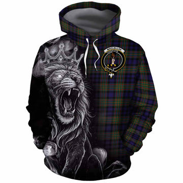 MacLellan (McLellan) Tartan Cotton Hoodie Roaring Lion Heritage