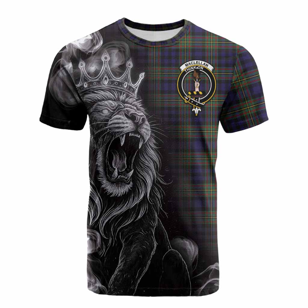 MacLellan (McLellan) Tartan Cotton T-shirt Roaring Lion Heritage
