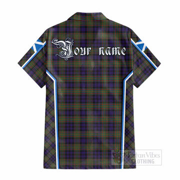 MacLellan (McLellan) Tartan Crest Cotton Hawaiian Shirt Scotland Coat of Arm Flag Style - Tartan Vibes Clothing
