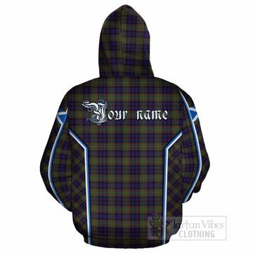 MacLellan (McLellan) Tartan Crest Cotton Hoodie Scotland Coat of Arm Flag Style
