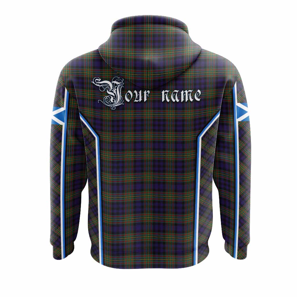 MacLellan (McLellan) Tartan Crest Hoodie Scotland Coat of Arm Flag Style - Tartan Vibes Clothing