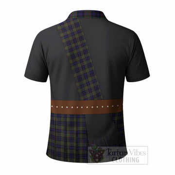 MacLellan (McLellan) Tartan Crest Polo Shirt Kilt Costume Style