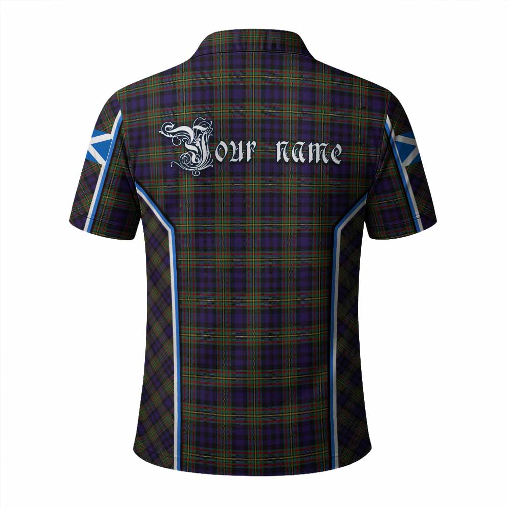 MacLellan (McLellan) Tartan Crest Polo Shirt Scotland Coat of Arm Flag Style - Tartan Vibes Clothing