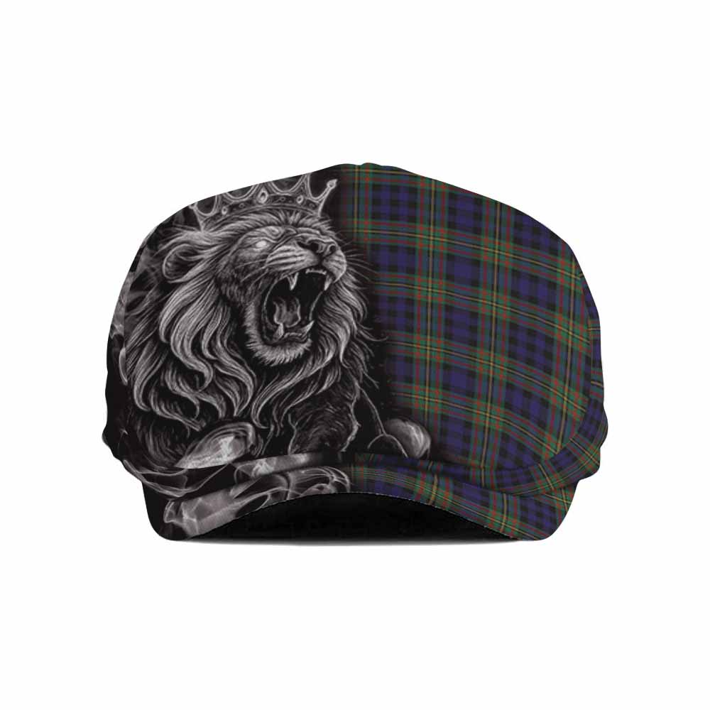 MacLellan (McLellan) Tartan Flat Cap, Jeff Cap Roaring Lion Heritage