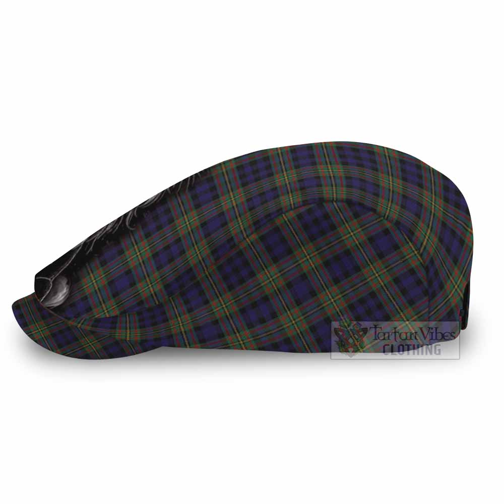 MacLellan (McLellan) Tartan Flat Cap, Jeff Cap Roaring Lion Heritage