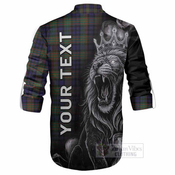 MacLellan (McLellan) Tartan Ghillie Shirt Roaring Lion Heritage