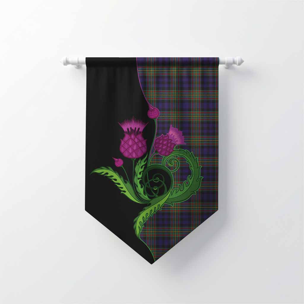 MacLellan (McLellan) Tartan Gonfalon Traditional Scottish Thistle Chevron - Tartan Vibes Clothing