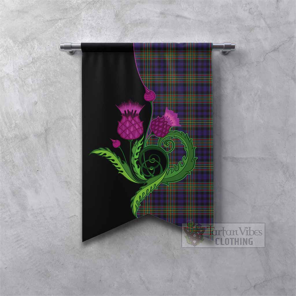 MacLellan (McLellan) Tartan Gonfalon Traditional Scottish Thistle Fishtail - Tartan Vibes Clothing