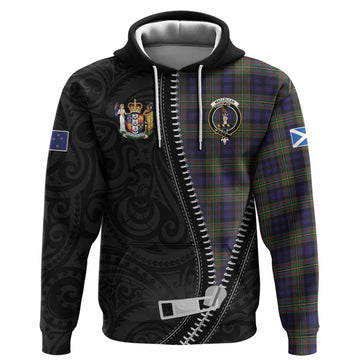 MacLellan (McLellan) Tartan Hoodie New Zealand Pattern Unique Zipper Stylized