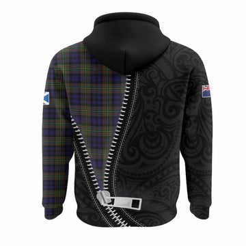 MacLellan (McLellan) Tartan Hoodie New Zealand Pattern Unique Zipper Stylized