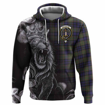 MacLellan (McLellan) Tartan Hoodie Roaring Lion Heritage