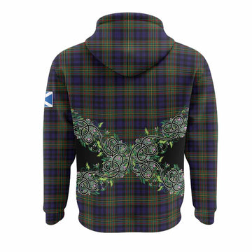 MacLellan (McLellan) Tartan Hoodie Thistle Scottish Spirit