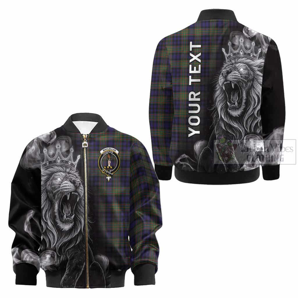 MacLellan (McLellan) Tartan Kid Bomber Jacket Roaring Lion Heritage